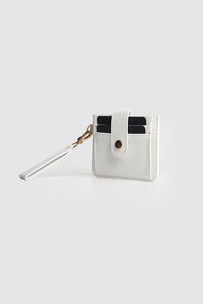 La La'Graccio Paris La'Graccio Paris Women's Greenhouse Card Holder Wallet White