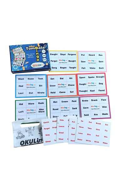 Okuling Irregular Verbs - Irregular Verbs English Bingo