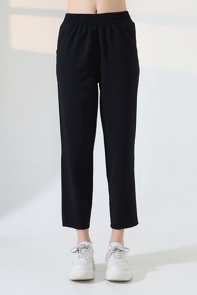 LOKADI Women's Soft Texture Premium Skinny Leg Gabardine Trousers