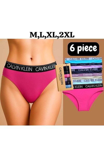 essentialneedsforall CAVIN KLEN MULTICOLORED WOMEN 6 IN A PACK PANTY'S