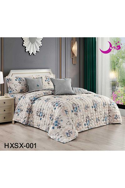 Moon Practical micro 6-piece double bed sheet set, 230 x 250 cm