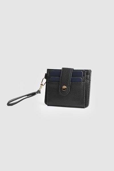 La La'Graccio Paris La'Graccio Paris Women's Greenhouse Card Holder Wallet Black