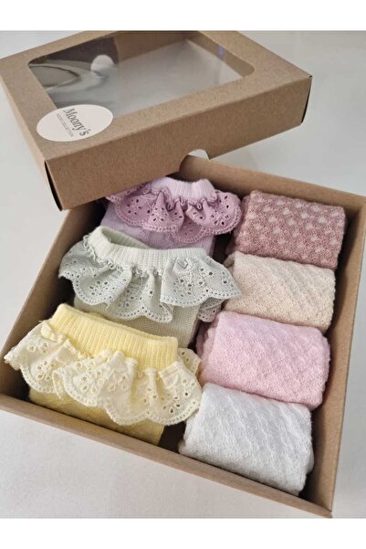 Moonys Socks Collection Baby Girl Special Series Socks Set of 7