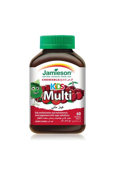 Jamieson Multivitamins For Kids - 60 Chewable Tablets