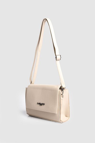 La La'Graccio Paris La'Graccio Paris Women's Nale Magnet Closure Strap Bag Mink