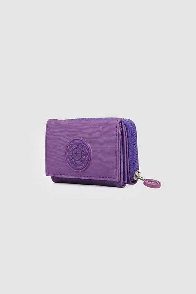 La La'Graccio Paris La'Graccio Paris Women's Crinkle Small Wallet Purple