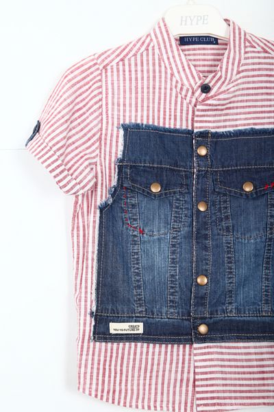 xo kids moda Boy's Top and Bottom Shorts Set
