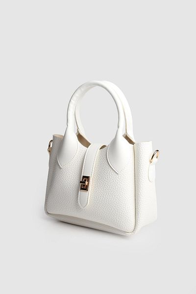 La La'Graccio Paris La'Graccio Paris Women's Berlin Puppy Handbag and Strap Bag White