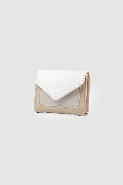 La La'Graccio Paris La'Graccio Paris Women's Papev Multicolor Envelope Wallet White