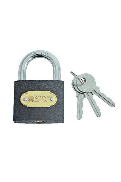 MEGA Cast Iron Padlock 32Mm / Blister
