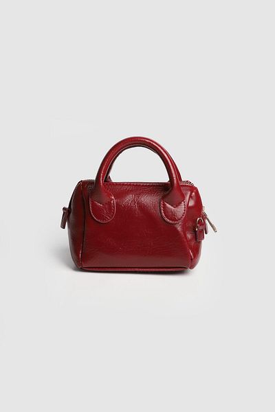 La La'Graccio Paris La'Graccio Paris Women's Bloom Mini Size Hanging Bag Claret Red