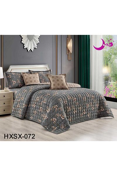 Moon Practical micro 6-piece double bed sheet set, 230 x 250 cm