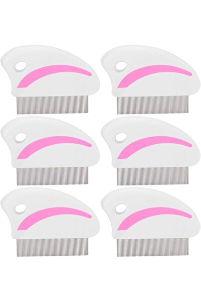 LA PERLA TECH 6 صور مشط البراغيث للحيوانات الأليفة مشط البراغيث الاحترافي المصنوع من الفولاذ المقاوم للصدأ بأسنان مستديرة كثيفة مضادة للخدش