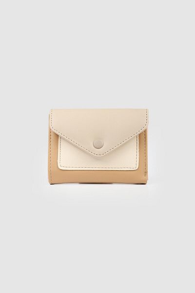 La La'Graccio Paris La'Graccio Paris Women's Papev Multicolor Envelope Wallet Mink