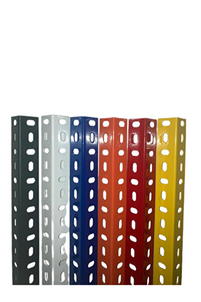 RafBurada Renkli Çelik Raf Profil Beyaz-150 cm -1.50 mm