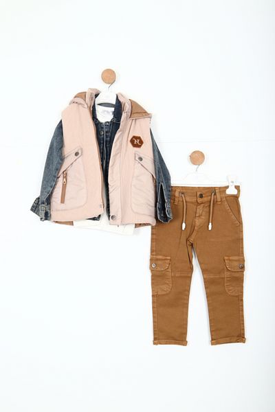 xo kids moda Boy's Top and Bottom Set 2-5 Years 12093
