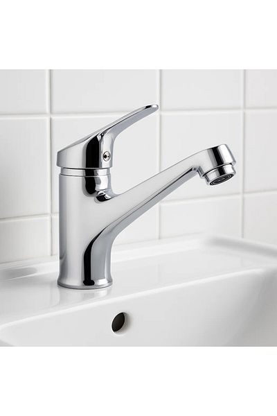 Sardıcı High Bathroom Sink Faucet with Double Water Inlet Warranty