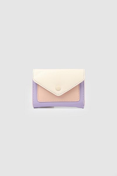 La La'Graccio Paris La'Graccio Paris Women's Papev Multicolor Envelope Wallet Beige