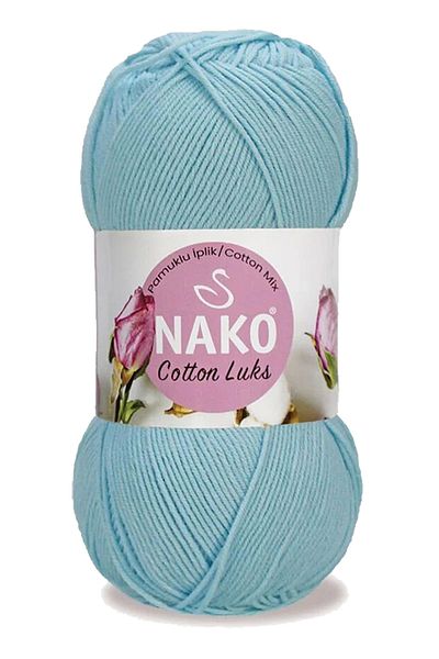 NAKO Ice Blue Cotton Luxury Γιλέκο και Τουνίκ Σετ 5 τεμαχίων - 97564