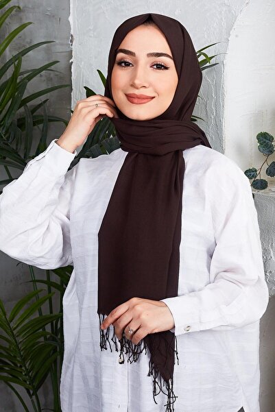 Golden Rose Cotton Emerald Tassel Shawl