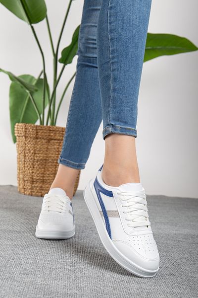 Jackers Pantofi sport unisex cu șireturi cu dungi