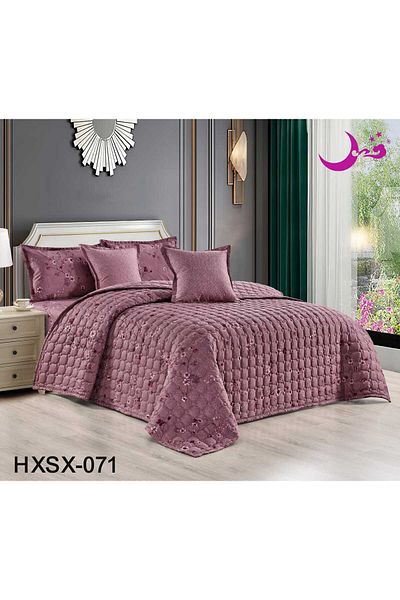 Moon Practical micro 6-piece double bed sheet set, 230 x 250 cm
