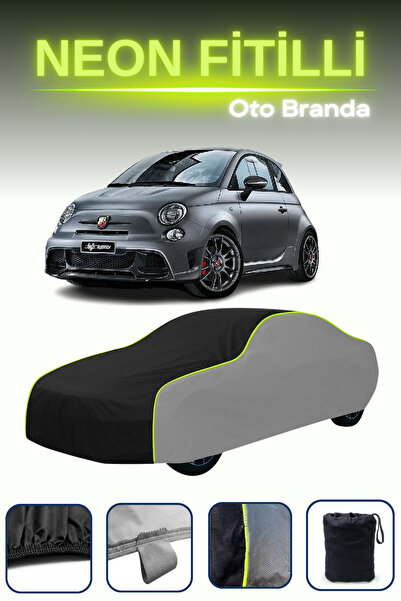 Cemku Shade Grey-Black-Grey [Fiat 695 Abarth Biposto 2014 - 2021] Compatible ...