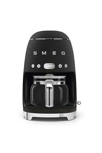 SMEG 50's Style Matte Black Filter Coffee Machine Special Edition