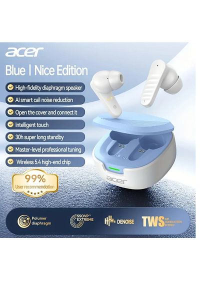 İçer OHR503 Wireless Sports Earphones Stereo Sound,30Hours Standby Time,Noise Canceling,Touch Control