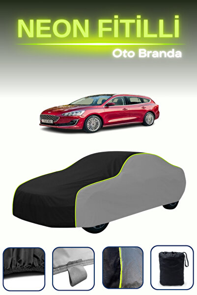 Cemku Shade رمادي-أسود-رمادي [Ford Focus Estate 2018 - 2021] مشمع سيارة متواف...