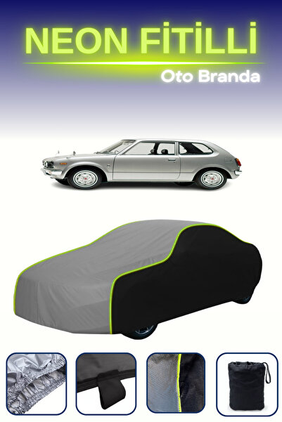 Cemku Fast أسود-رمادي-أسود [هوندا سيفيك 3 أبواب 1972 - 1979] مشمع سيارة متواف...