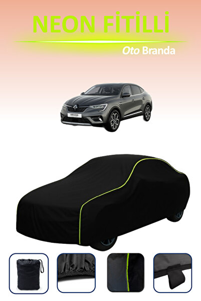 Cemku Cool أسود [رينو أركانا 2019 - 2021] مشمع سيارة متوافق مع حبال النيون، م...