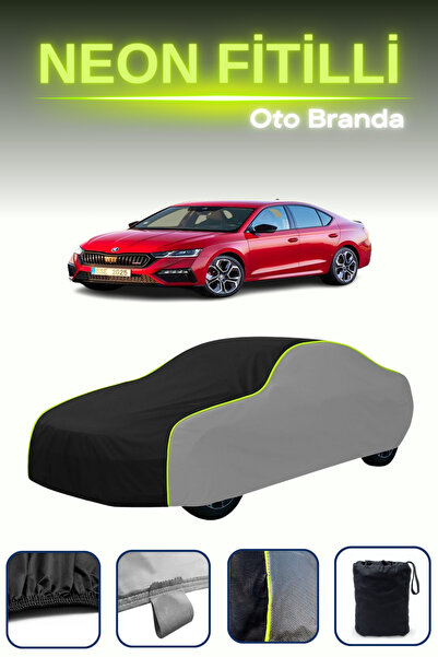 Cemku Shade رمادي-أسود-رمادي [سكودا اوكتافيا Rs 2016 - 2021] مشمع سيارة متواف...