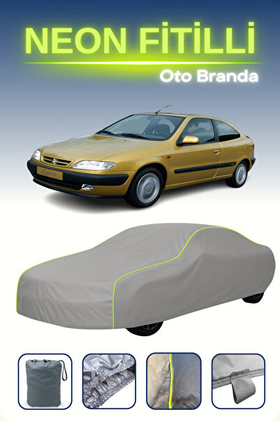 Cemku Shine رمادي [Citroen Xsara Coupe Vts 2000 - 2003] مشمع سيارة متوافق مع ...