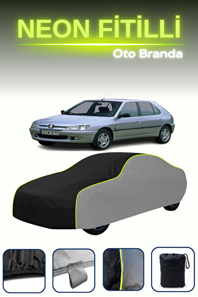 Cemku Shade رمادي-أسود-رمادي [بيجو 306 5 أبواب 1997 - 2001] مشمع سيارة متوافق...