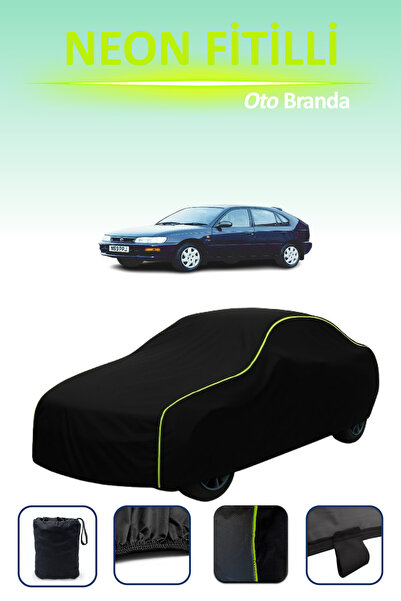 Cemku Cool أسود [تويوتا كورولا 5 أبواب 1992 - 1997] مشمع سيارة متوافق مع الني...