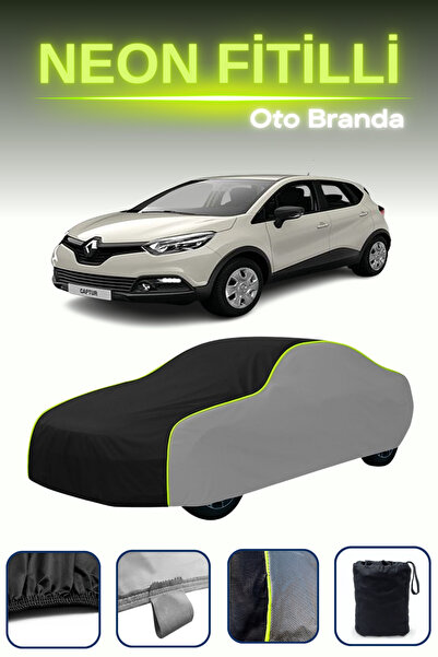 Cemku Shade رمادي-أسود-رمادي [رينو كابتور 2013 - 2017] مشمع سيارة متوافق مع ح...