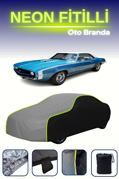 Cemku Fast أسود-رمادي-أسود [شيفروليه كامارو L-48 سوبر سبورت 1967 - 1969] مشمع...