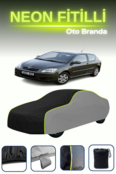 Cemku Shade رمادي-أسود-رمادي [تويوتا كورولا 3 أبواب 2004 - 2007] مشمع سيارة م...