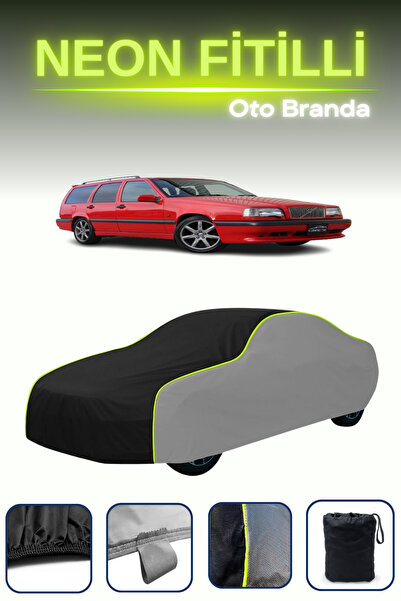 Cemku Shade رمادي-أسود-رمادي [Volvo 850 Estate R 1994 - 1996] مشمع سيارة متوا...