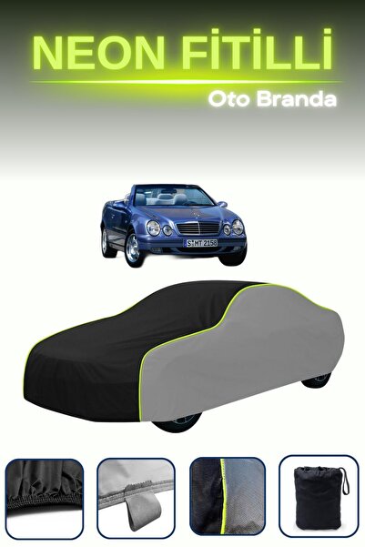 Cemku Shade قماش مشمع للسيارة متوافق مع قماش مشمع رمادي-أسود-رمادي [مرسيدس-بن...