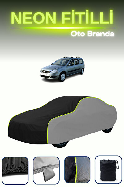 Cemku Shade رمادي-أسود-رمادي [داسيا لوجان ماك في 2008 - 2012] قماش مشمع سيارة...