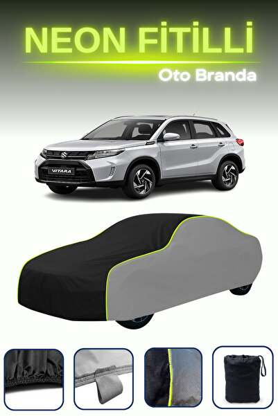 Cemku Shade رمادي-أسود-رمادي [سوزوكي فيتارا 2014 - 2021] مشمع سيارة متوافق مع...