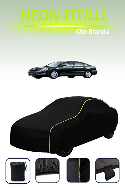 Cemku Cool أسود [Renault Samsung Sm7 1] مشمع سيارة متوافق مع حبال النيون، مقا...