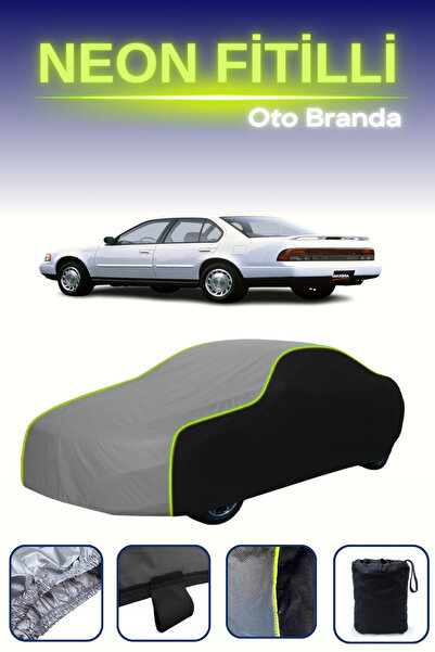 Cemku Fast أسود-رمادي-أسود [نيسان ماكسيما 1990 - 1995] مشمع سيارة متوافق مع ح...