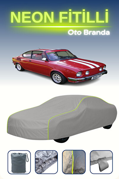 Cemku Shine رمادي [سكودا 110 كوبيه] مشمع سيارة متوافق مع حبال النيون، مقاوم ل...