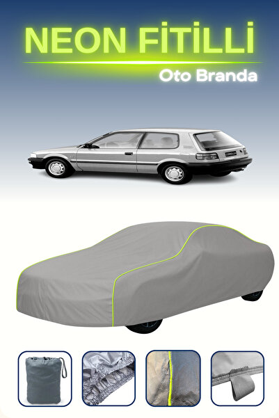 Cemku Shine رمادي [تويوتا كورولا 3 أبواب 1987 - 1992] مشمع سيارة متوافق مع حب...