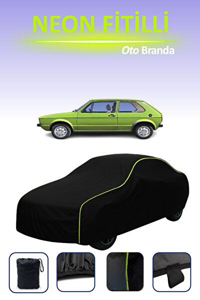 Cemku Cool أسود [Volkswagen Golf I 3 أبواب 1974 - 1983] مشمع سيارة متوافق مع ...