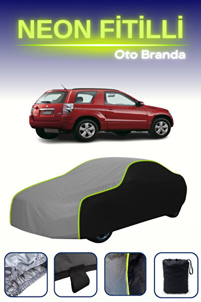 Cemku Fast أسود-رمادي-أسود [سوزوكي جراند فيتارا 3 أبواب 2008 - 2021] مشمع سيا...