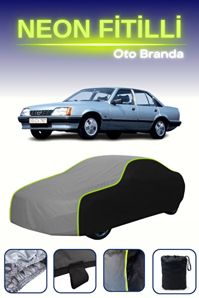 Cemku Fast أسود-رمادي-أسود [أوبل ريكورد سيدان 1982 - 1986] مشمع سيارة متوافق ...